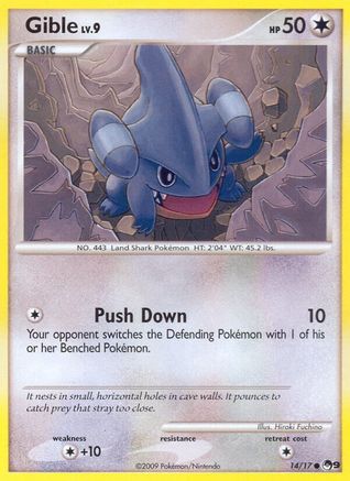 Gible (14/17) [POP Series 9] - Trinity Hobby