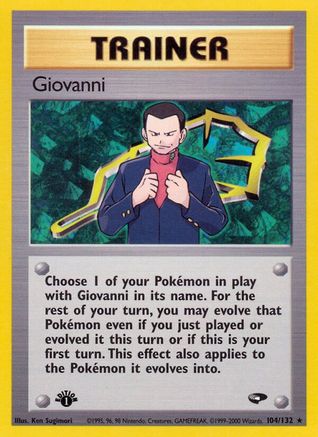 Giovanni (104/132) [Gym Challenge Unlimited] - Trinity Hobby