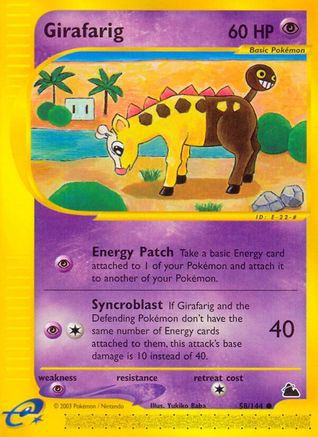 Girafarig (58/144) [Skyridge] - Trinity Hobby