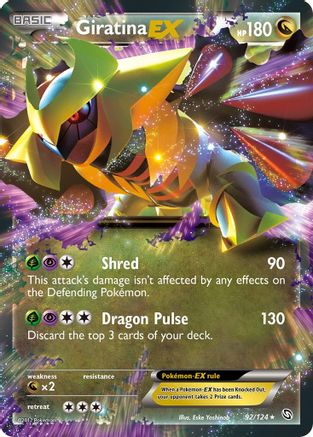 Giratina EX (92/124) [Black & White: Dragons Exalted] - Trinity Hobby