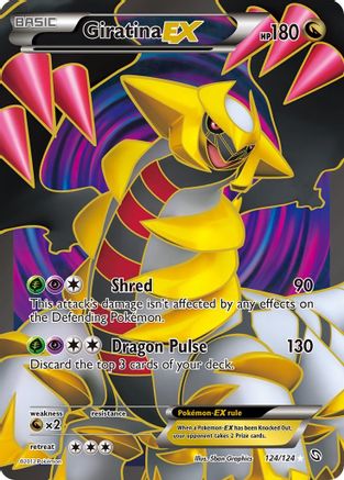 Giratina EX (124/124) [Black & White: Dragons Exalted] - Trinity Hobby