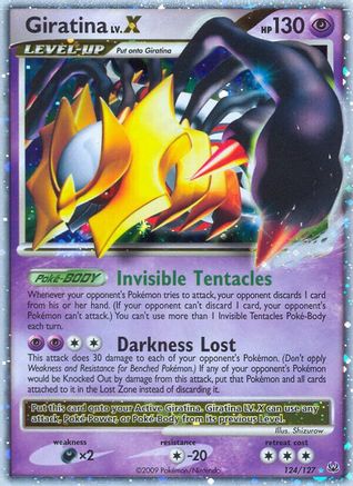 Giratina LV.X (124/127) [Platinum: Base Set] - Trinity Hobby