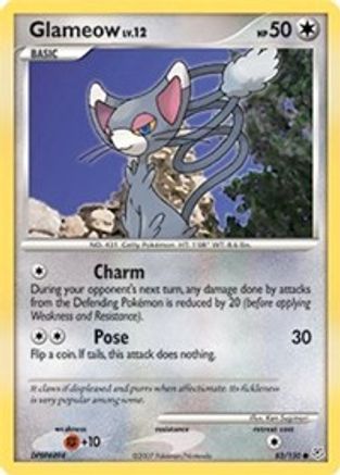 Glameow (83/130) [Diamond & Pearl: Base Set] - Trinity Hobby