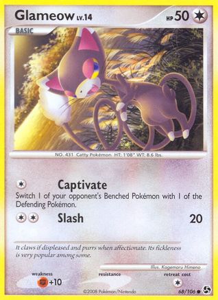 Glameow (68/106) [Diamond & Pearl: Great Encounters] - Trinity Hobby