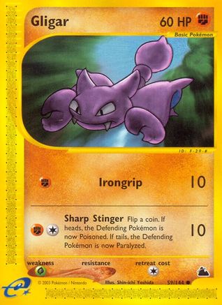 Gligar (59/144) [Skyridge] - Trinity Hobby