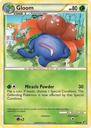 Gloom (27/90) [HeartGold & SoulSilver: Undaunted] - Trinity Hobby