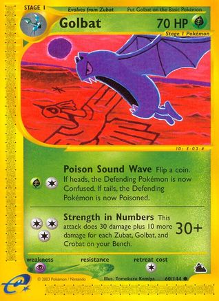 Golbat (60/144) [Skyridge] - Trinity Hobby