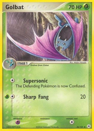 Golbat (36/101) [EX: Hidden Legends] - Trinity Hobby