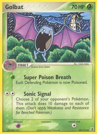 Golbat (43/113) [EX: Delta Species] - Trinity Hobby