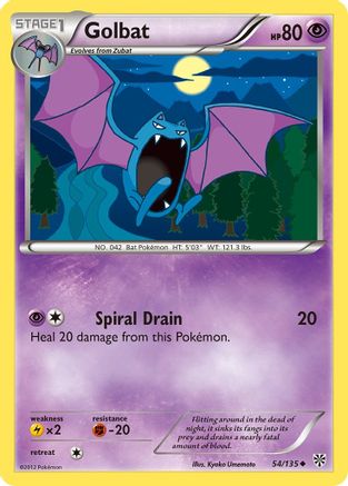Golbat (54/135) [Black & White: Plasma Storm] - Trinity Hobby