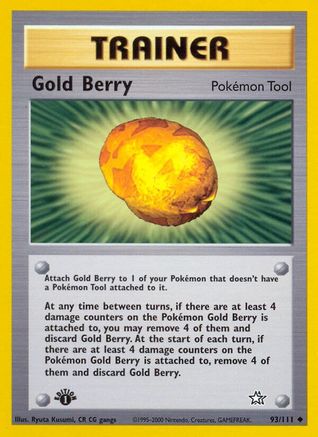 Gold Berry (93/111) [Neo Genesis Unlimited] - Trinity Hobby