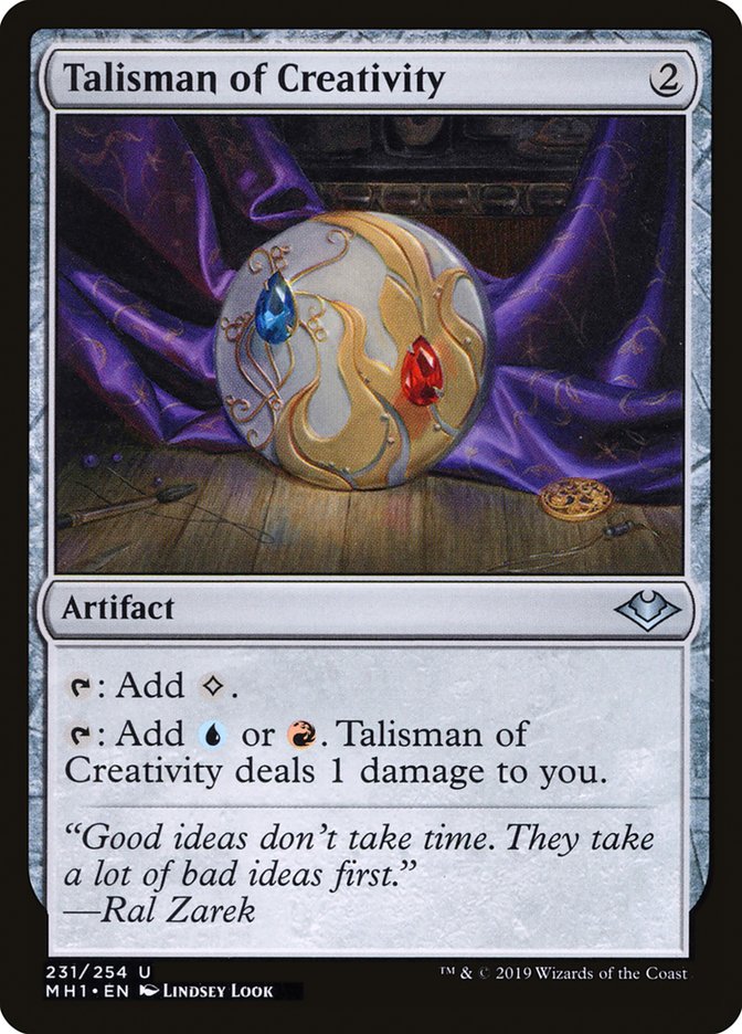Talisman of Creativity [Modern Horizons] - Trinity Hobby