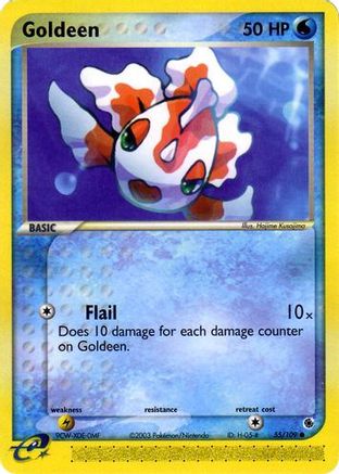 Goldeen (55/109) [EX: Ruby & Sapphire] - Trinity Hobby