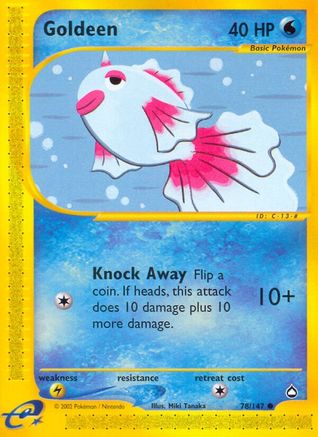 Goldeen (78/147) [Aquapolis] - Trinity Hobby