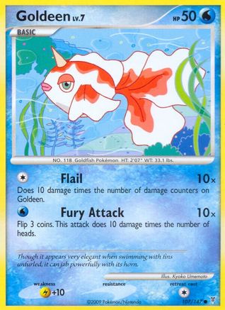 Goldeen (107/147) [Platinum: Supreme Victors] - Trinity Hobby