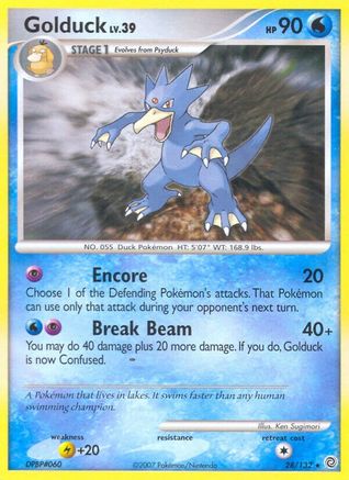 Golduck (28/132) [Diamond & Pearl: Secret Wonders] - Trinity Hobby