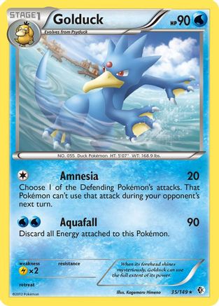 Golduck (35/149) [Black & White: Boundaries Crossed] - Trinity Hobby