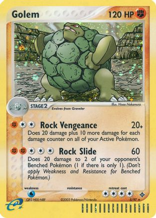 Golem (5/97) [EX: Dragon] - Trinity Hobby