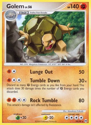 Golem (19/99) [Platinum: Arceus] - Trinity Hobby