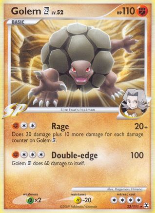 Golem (23/111) [Platinum: Rising Rivals] - Trinity Hobby
