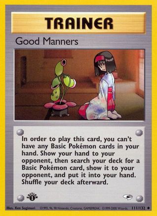 Good Manners (111/132) [Gym Heroes Unlimited] - Trinity Hobby