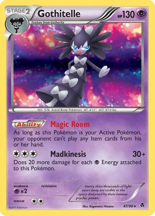 Gothitelle (47/98) [Black & White: Emerging Powers] - Trinity Hobby