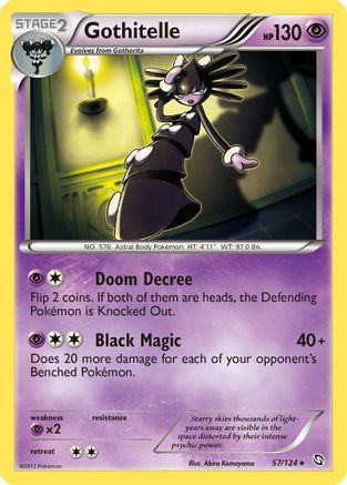 Gothitelle (57/124) [Black & White: Dragons Exalted] - Trinity Hobby
