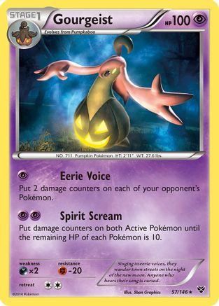 Gourgeist (57/146) [XY: Base Set] - Trinity Hobby