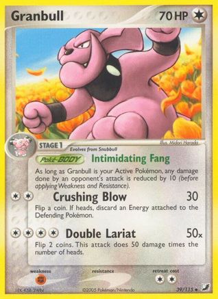 Granbull (39/115) (Stamped) [EX: Unseen Forces] - Trinity Hobby