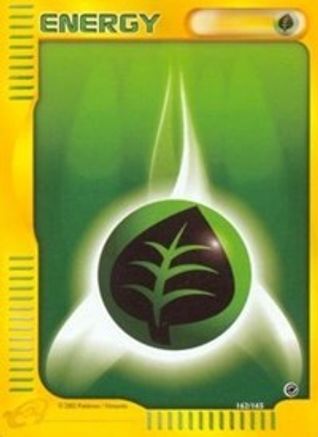 Grass Energy (162/165) [Expedition: Base Set] - Trinity Hobby