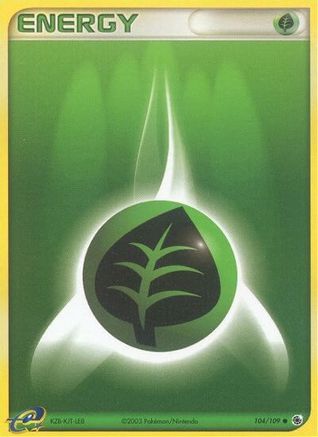Grass Energy (104/109) [EX: Ruby & Sapphire] - Trinity Hobby