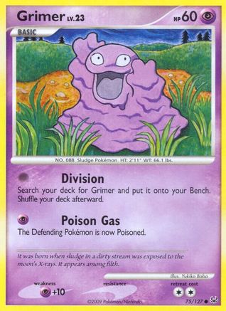 Grimer (75/127) [Platinum: Base Set] - Trinity Hobby