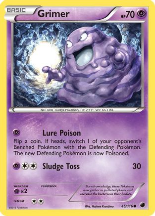 Grimer (45/116) [Black & White: Plasma Freeze] - Trinity Hobby