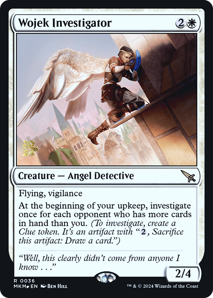 Wojek Investigator [Murders at Karlov Manor Prerelease Promos] - Trinity Hobby