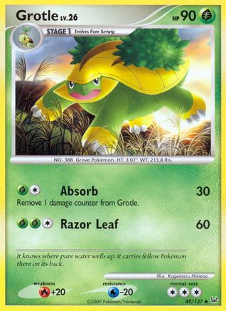 Grotle (49/127) [Platinum: Base Set] - Trinity Hobby