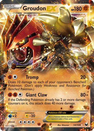 Groudon EX (54/108) [Black & White: Dark Explorers] - Trinity Hobby