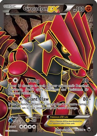 Groudon EX (106/108) [Black & White: Dark Explorers] - Trinity Hobby