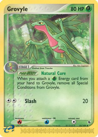 Grovyle (32/109) [EX: Ruby & Sapphire] - Trinity Hobby
