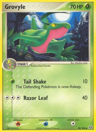 Grovyle (28/106) [EX: Emerald] - Trinity Hobby