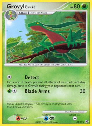 Grovyle (38/99) [Platinum: Arceus] - Trinity Hobby