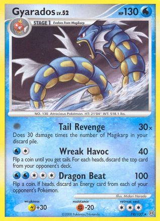 Gyarados (19/100) [Diamond & Pearl: Stormfront] - Trinity Hobby