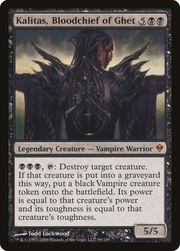 Kalitas, chef de sang de Ghet [Zendikar] 