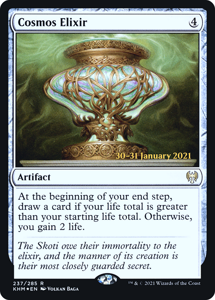 Cosmos Elixir [Kaldheim Prerelease Promos] - Trinity Hobby