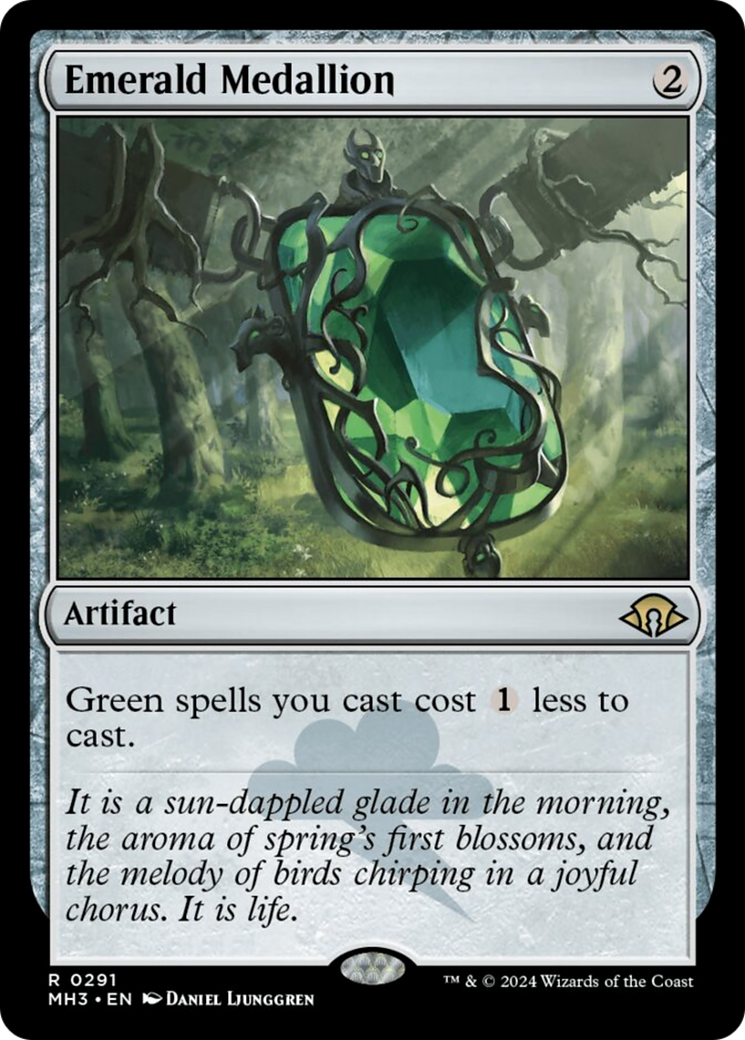 Emerald Medallion [Modern Horizons 3] - Trinity Hobby