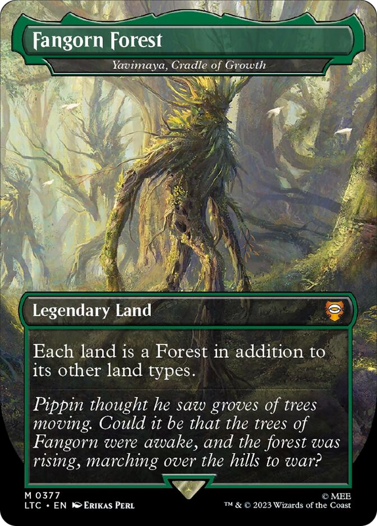 Fangorn Forest - Yavimaya, Cradle of Growth [The Lord of the Rings: Tales of Middle-Earth Commander] - Trinity Hobby