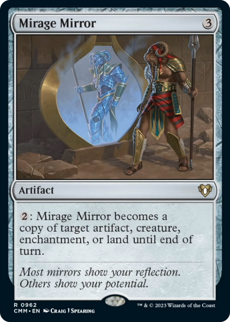 Mirage Mirror [Commander Masters] - Trinity Hobby