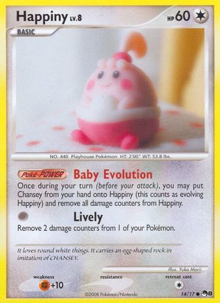 Happiny (14/17) [POP Series 8] - Trinity Hobby