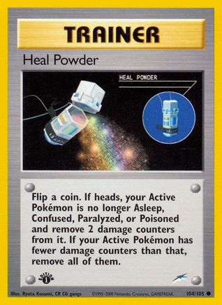 Heal Powder (104/105) [Neo Destiny 1st Edition] - Trinity Hobby