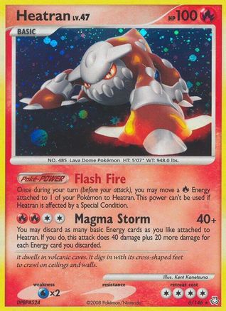 Heatran (6/146) [Diamond & Pearl: Legends Awakened] - Trinity Hobby