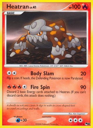 Heatran (1/17) [POP Series 8] - Trinity Hobby